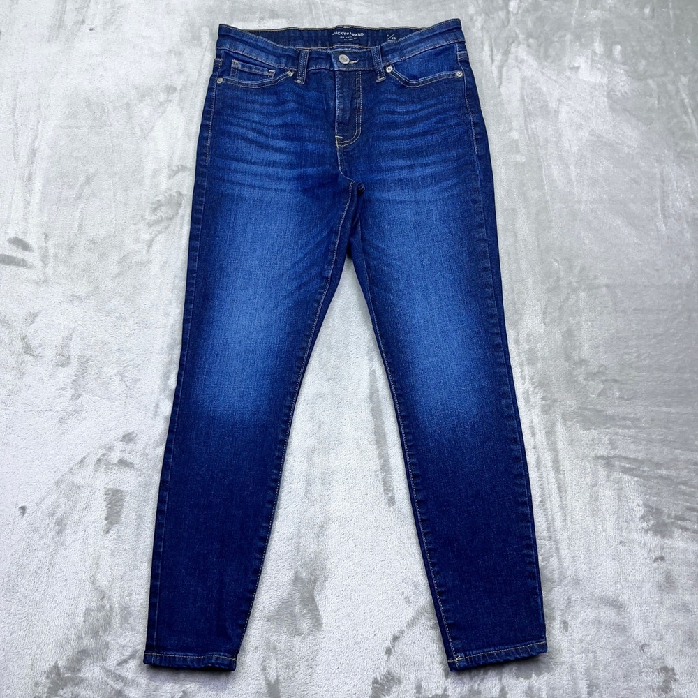 Lucky Brand Women's Skinny Jeans - Indigo Blue